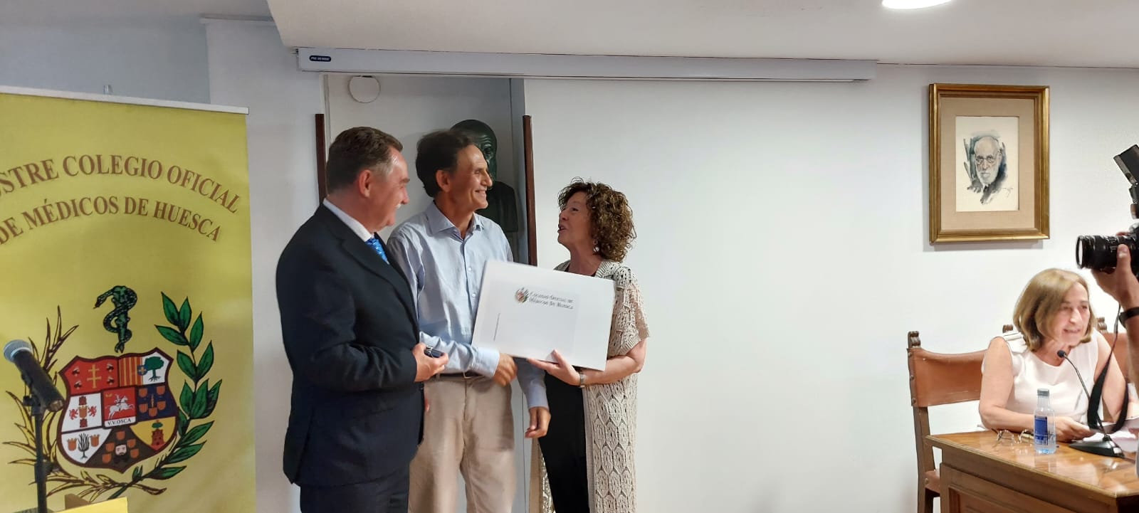 Día del Colegiado en el Colegio de Médicos de Huesca. Foto Javier García Antón