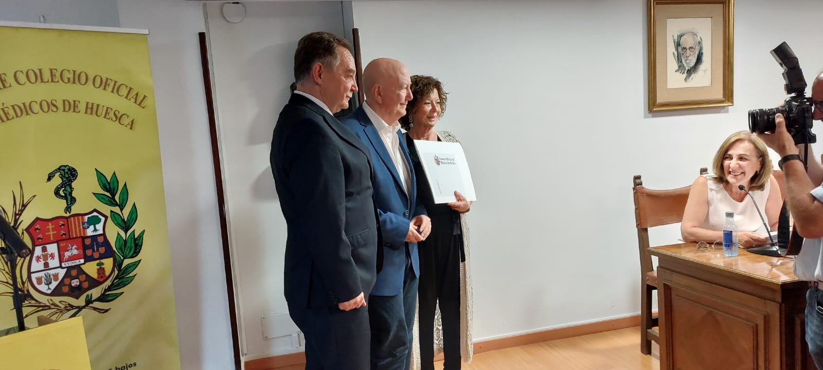 Día del Colegiado en el Colegio de Médicos de Huesca. Foto Javier García Antón