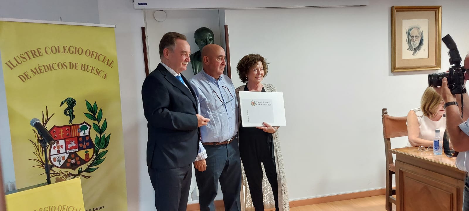 Día del Colegiado en el Colegio de Médicos de Huesca. Foto Javier García Antón