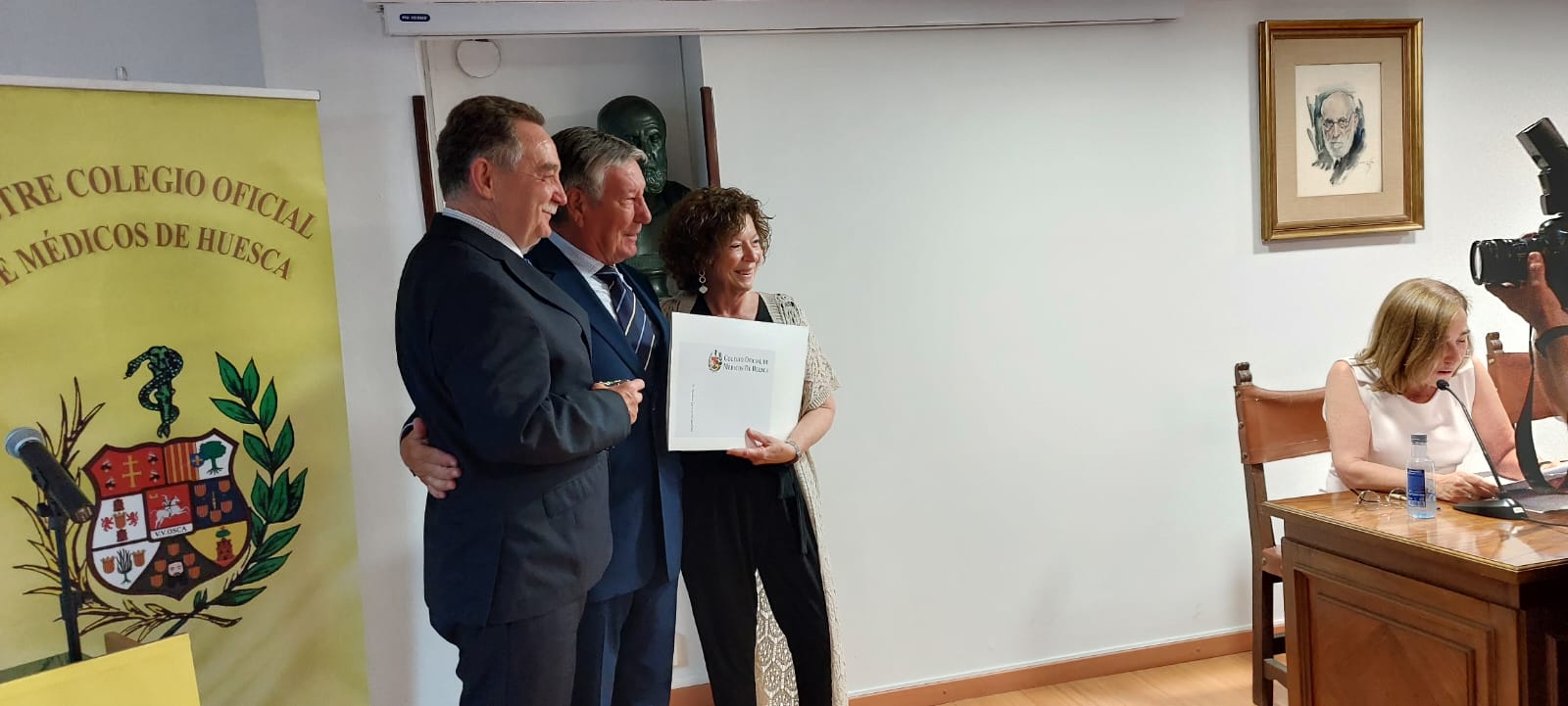 Día del Colegiado en el Colegio de Médicos de Huesca. Foto Javier García Antón