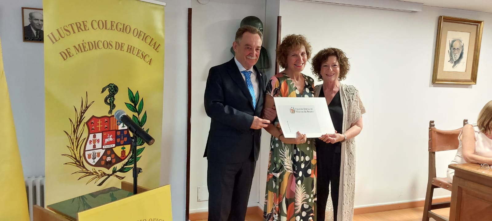 Día del Colegiado en el Colegio de Médicos de Huesca. Foto Javier García Antón