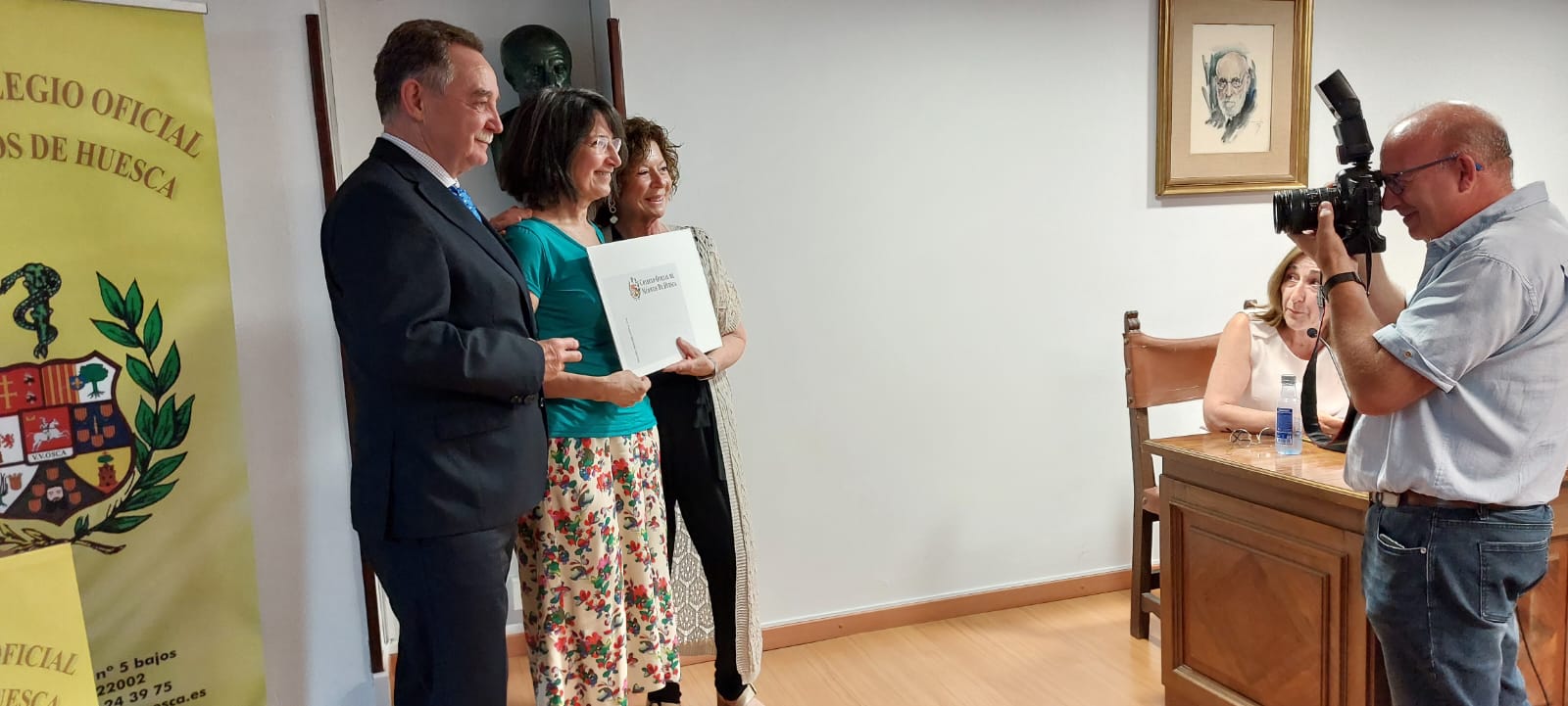 Día del Colegiado en el Colegio de Médicos de Huesca. Foto Javier García Antón