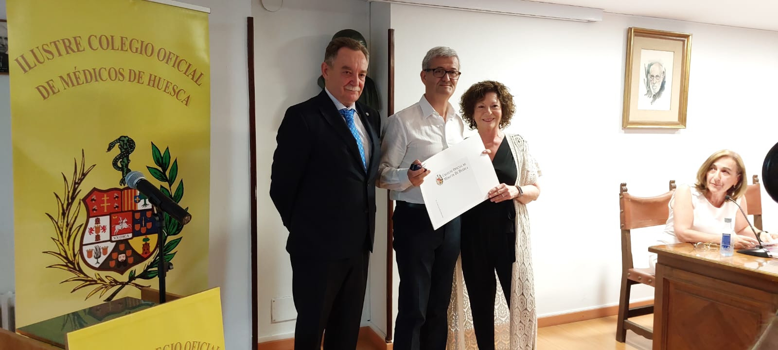 Día del Colegiado en el Colegio de Médicos de Huesca. Foto Javier García Antón