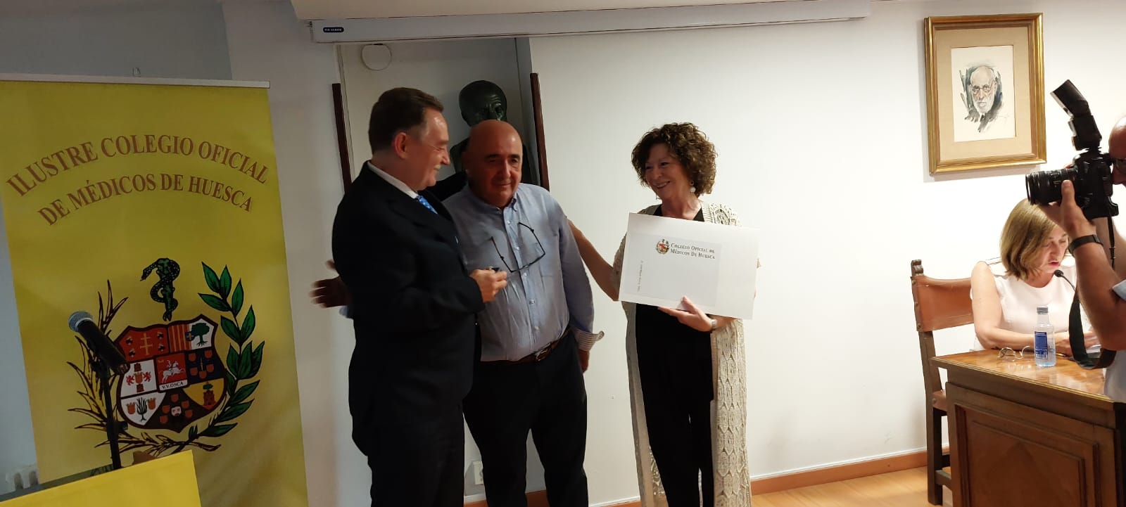 Día del Colegiado en el Colegio de Médicos de Huesca. Foto Javier García Antón