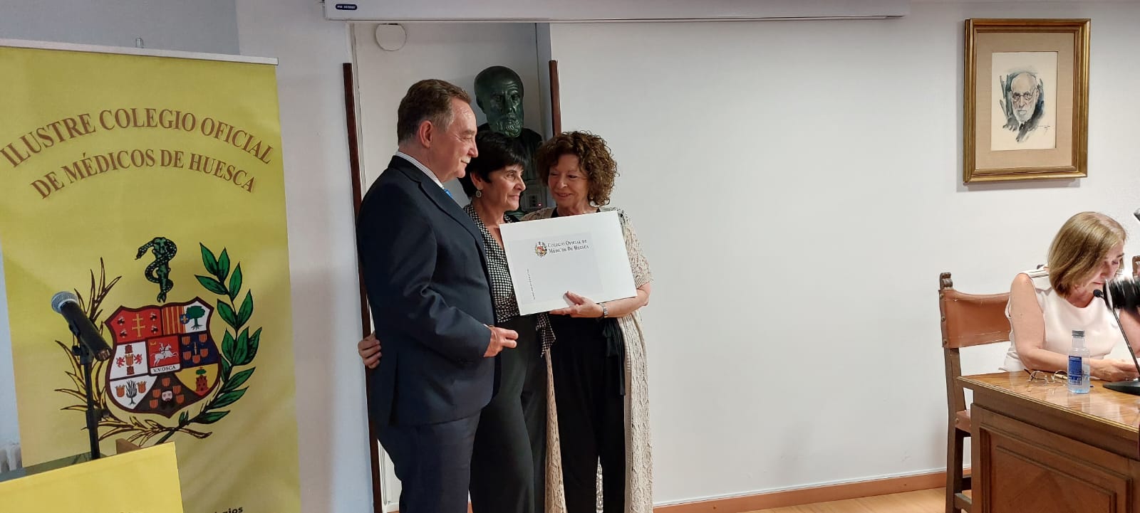 Día del Colegiado en el Colegio de Médicos de Huesca. Foto Javier García Antón