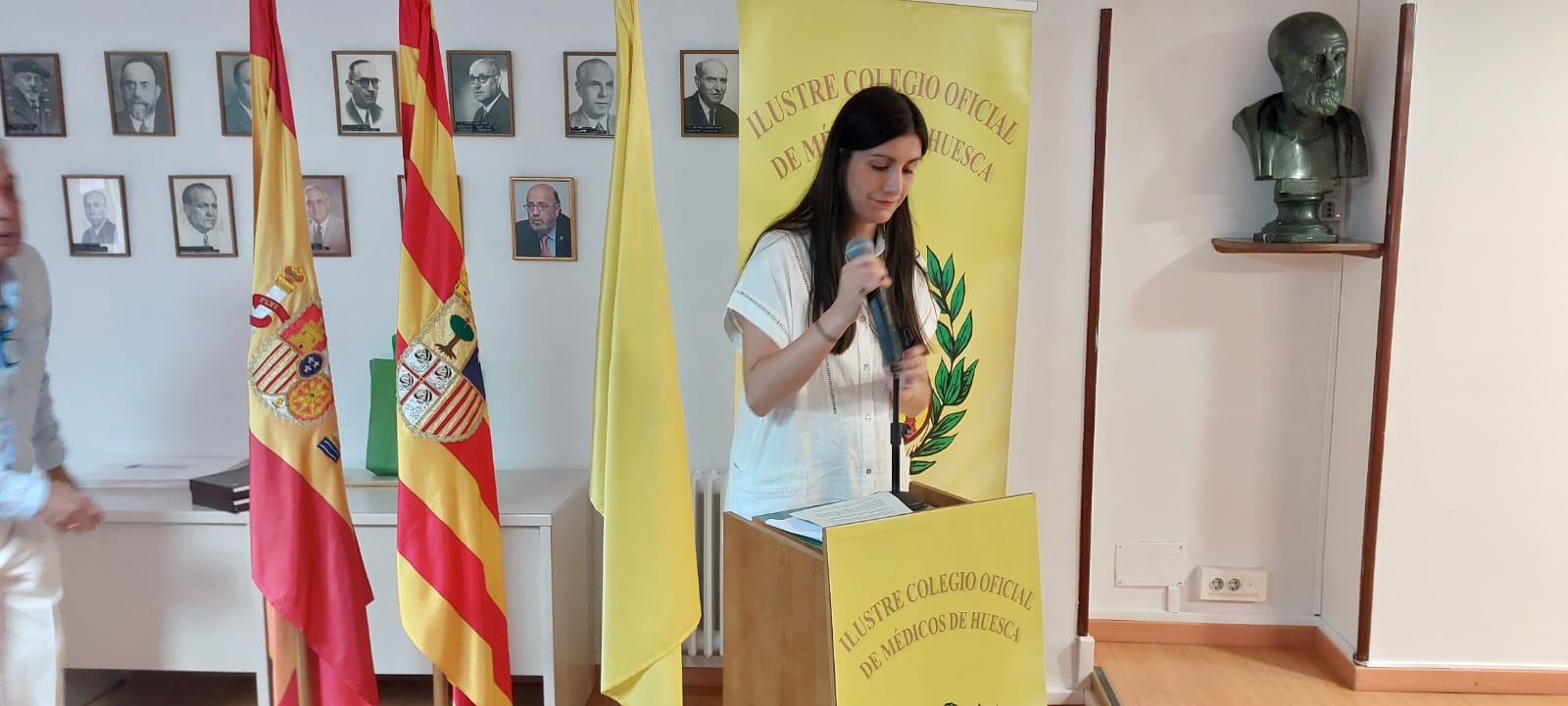 Día del Colegiado en el Colegio de Médicos de Huesca. Foto Javier García Antón