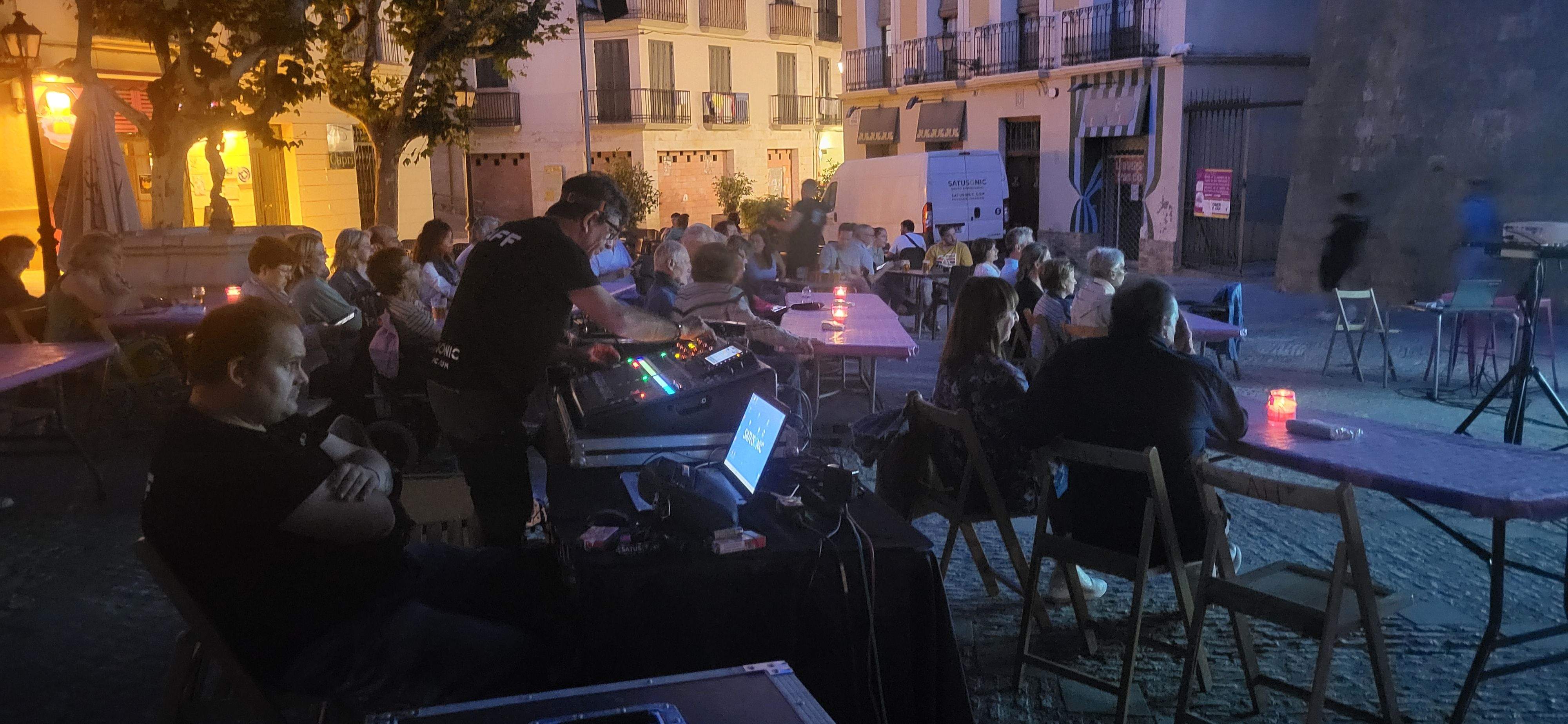 Velada Violeta con Beatriz López y Mercedes Gabarre. Foto Myriam Martínez