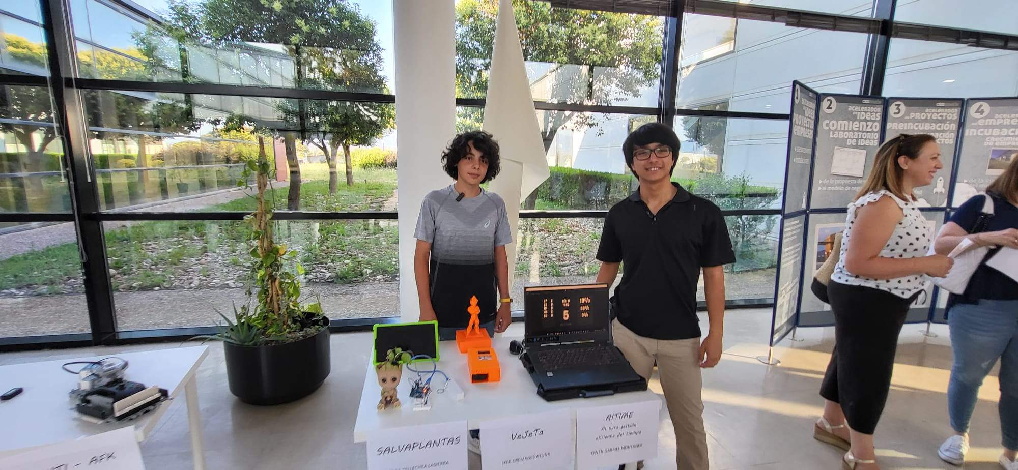 Muestra de Jóvenes Creadores Huesca Makers 2023. Foto J.G.A.