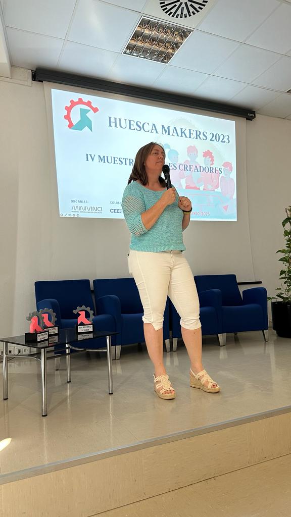 Muestra de Jóvenes Creadores Huesca Makers 2023. Foto Minivinci
