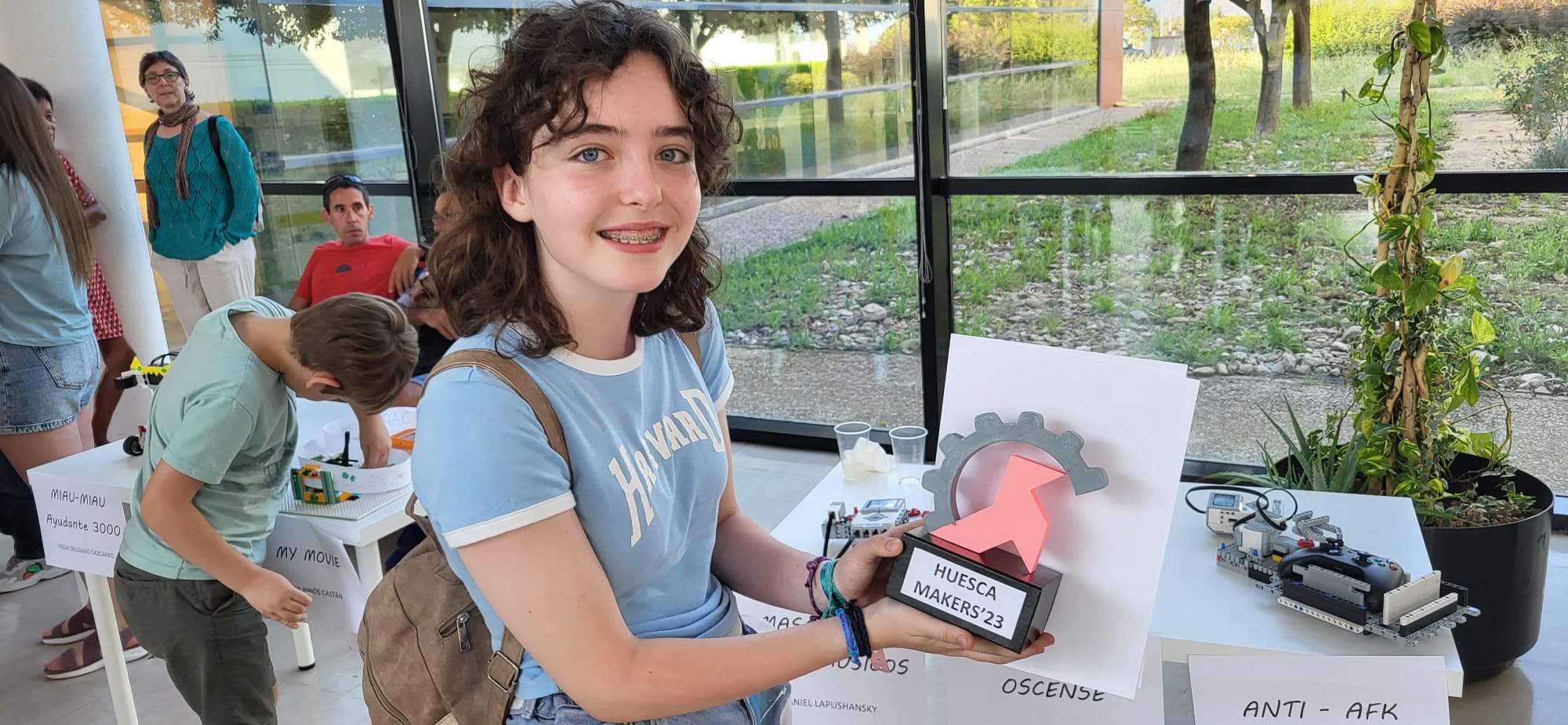 Muestra de Jóvenes Creadores Huesca Makers 2023. Foto J.G.A.