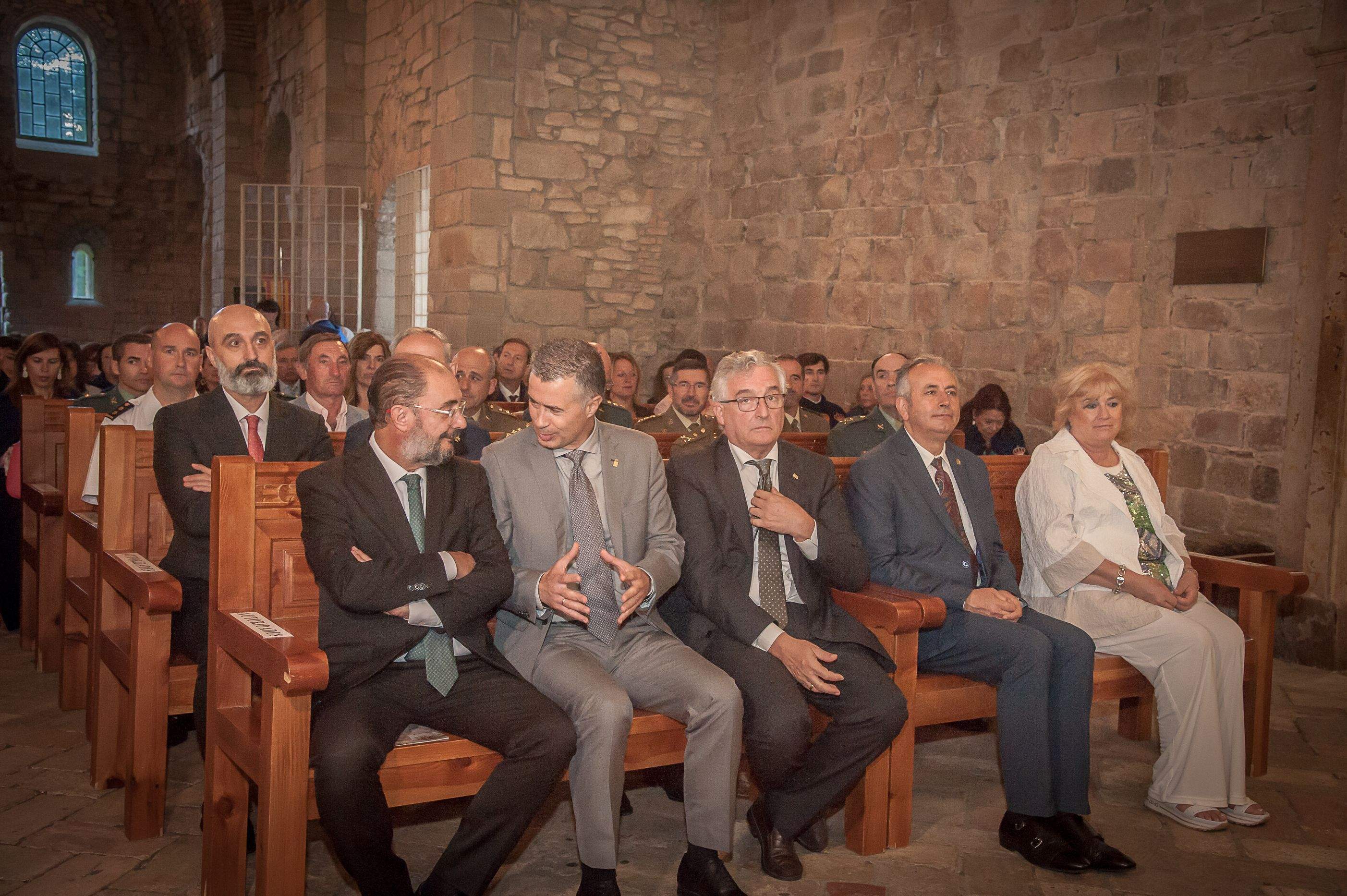 Homenaje a los Reyes de Aragón de la Hermandad de San Juan de la Peña