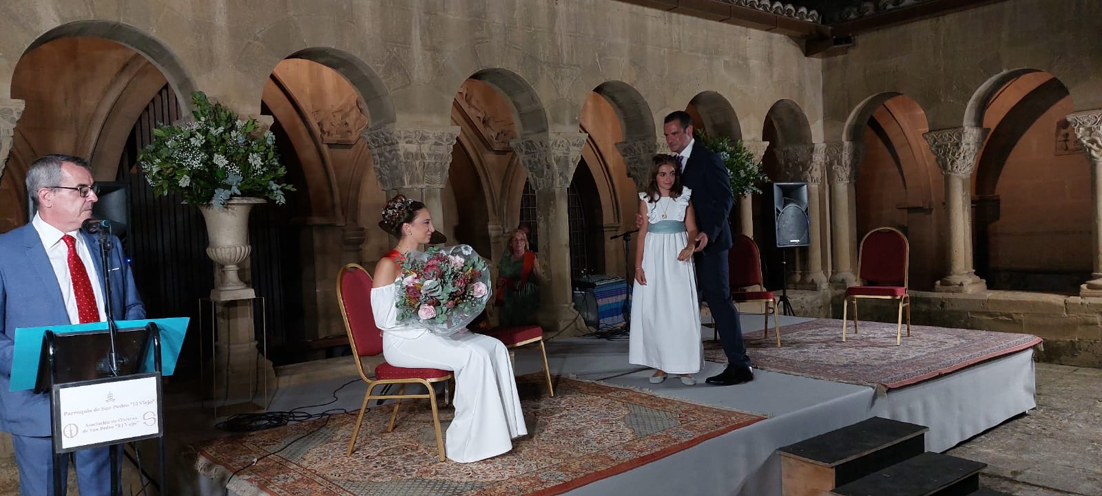 Ceremonia de arranque de las fiestas del Casco Viejo de Huesca. Foto Javier García Antón