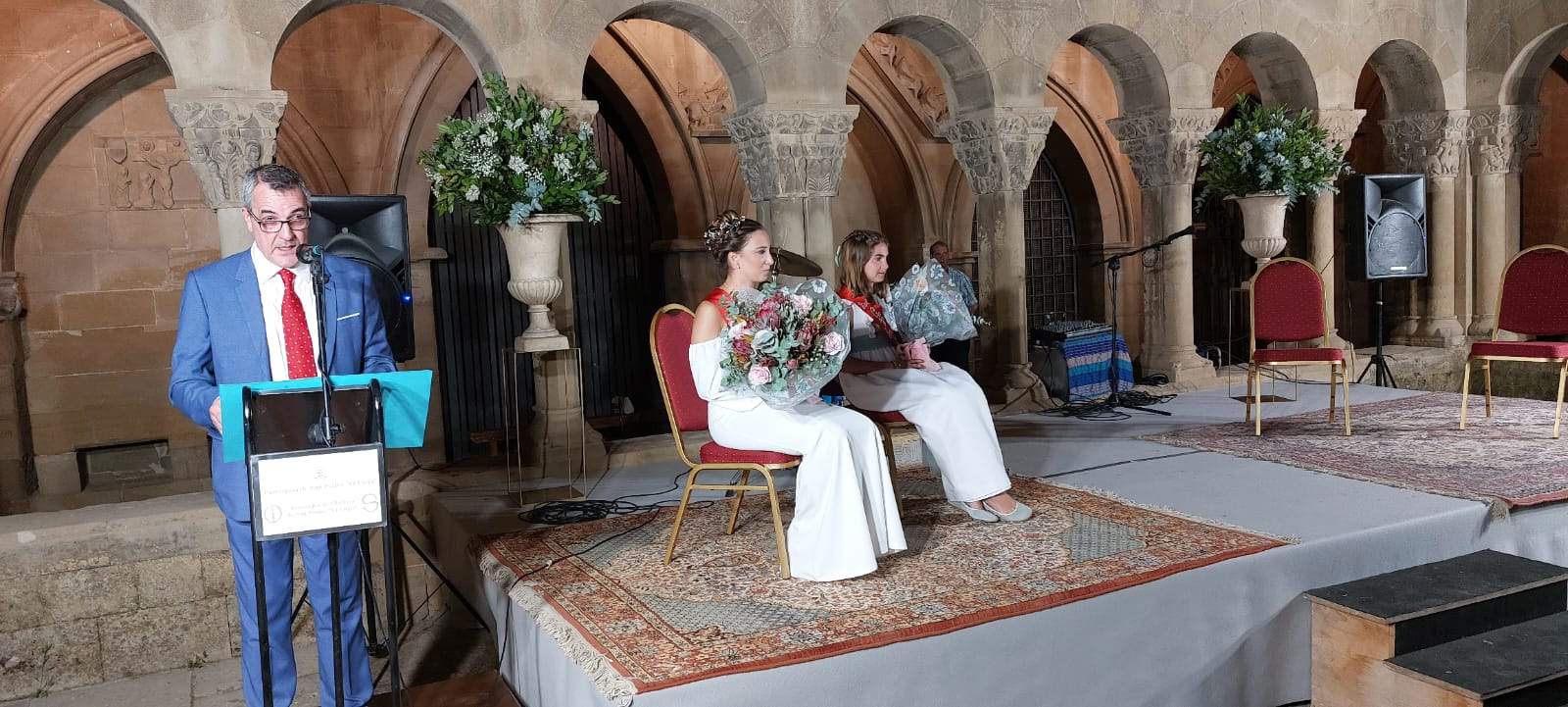 Ceremonia de arranque de las fiestas del Casco Viejo de Huesca. Foto Javier García Antón