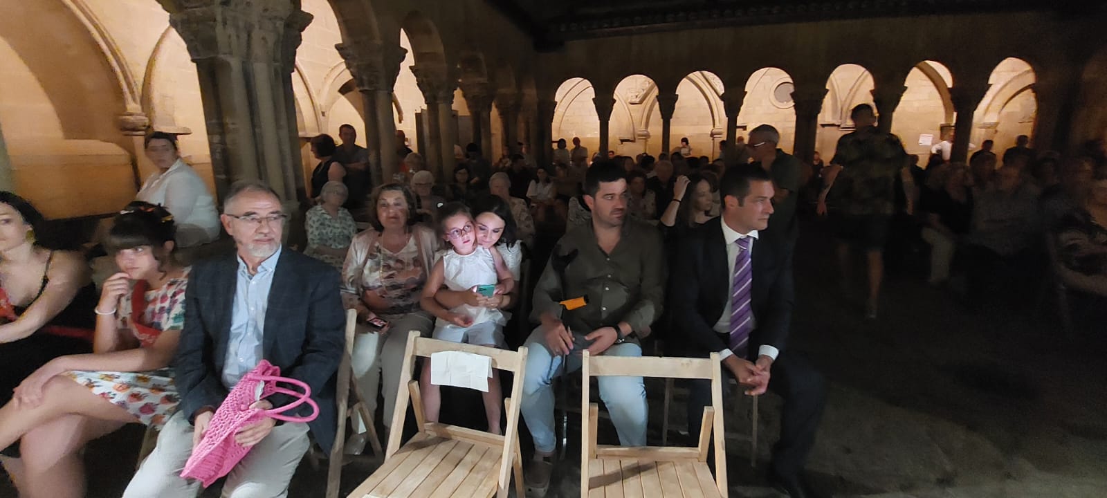 Ceremonia de arranque de las fiestas del Casco Viejo de Huesca. Foto Javier García Antón