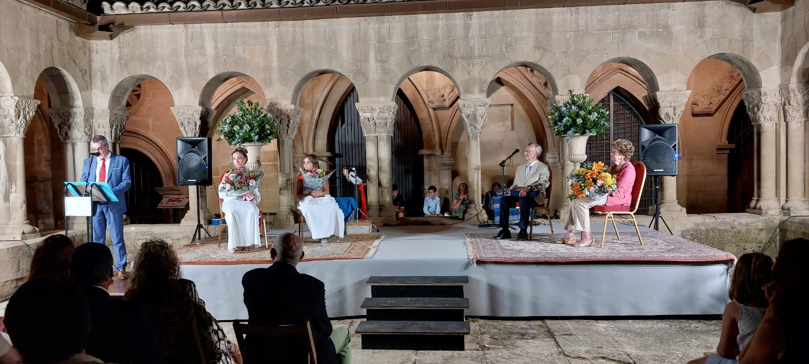 Ceremonia de arranque de las fiestas del Casco Viejo de Huesca. Foto Javier García Antón