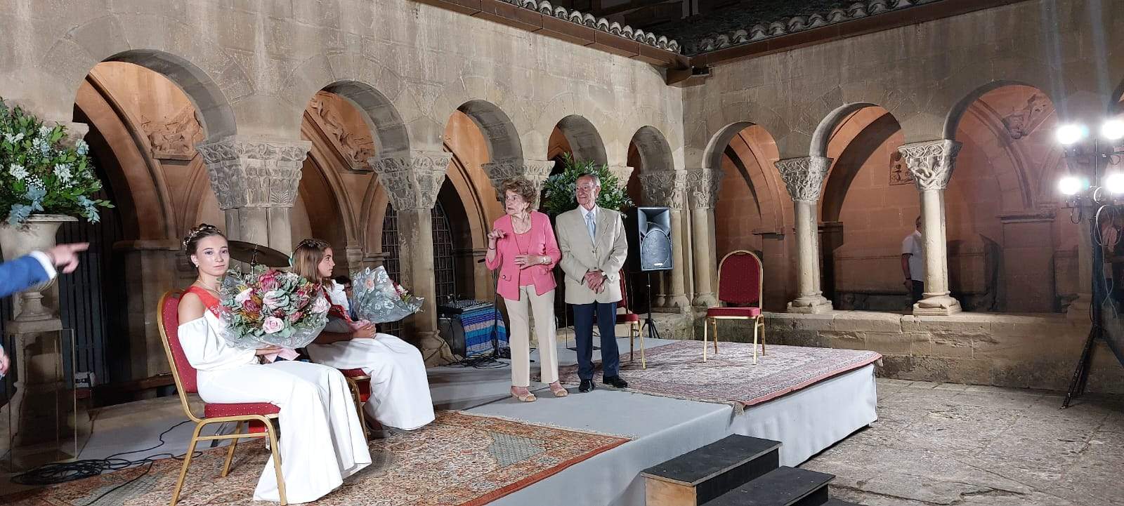 Ceremonia de arranque de las fiestas del Casco Viejo de Huesca. Foto Javier García Antón