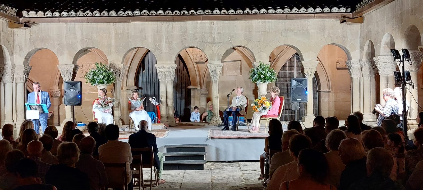 Ceremonia de arranque de las fiestas del Casco Viejo de Huesca. Foto Javier García Antón