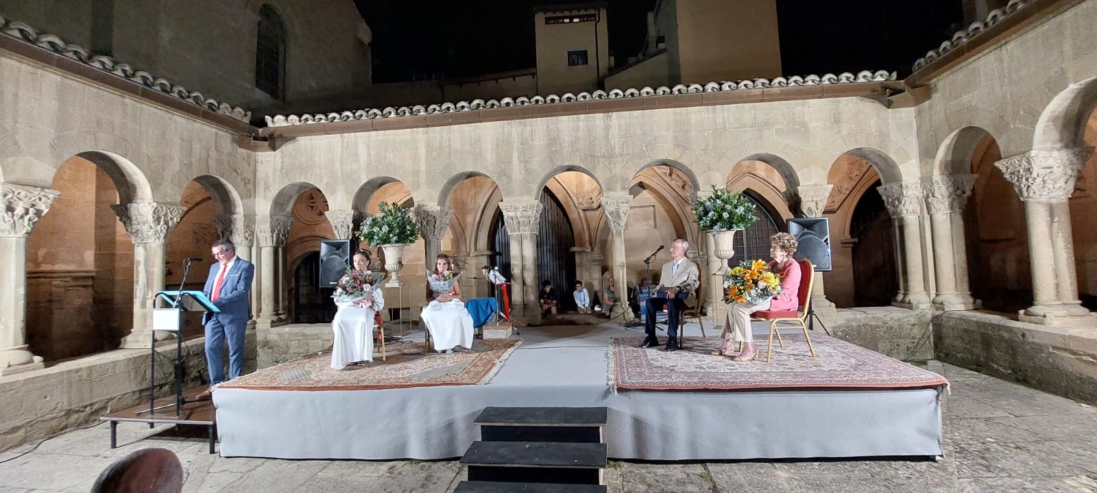 Ceremonia de arranque de las fiestas del Casco Viejo de Huesca. Foto Javier García Antón
