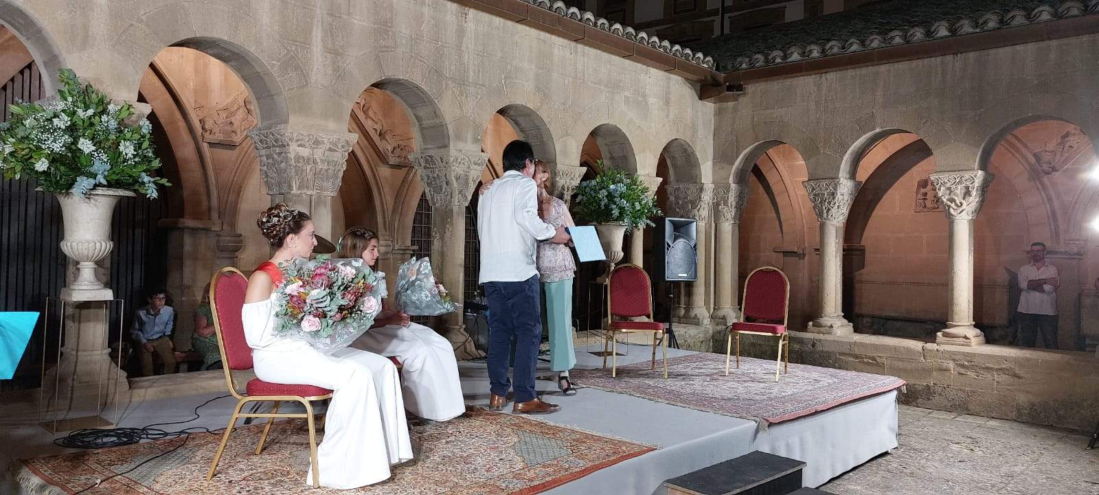 Ceremonia de arranque de las fiestas del Casco Viejo de Huesca. Foto Javier García Antón