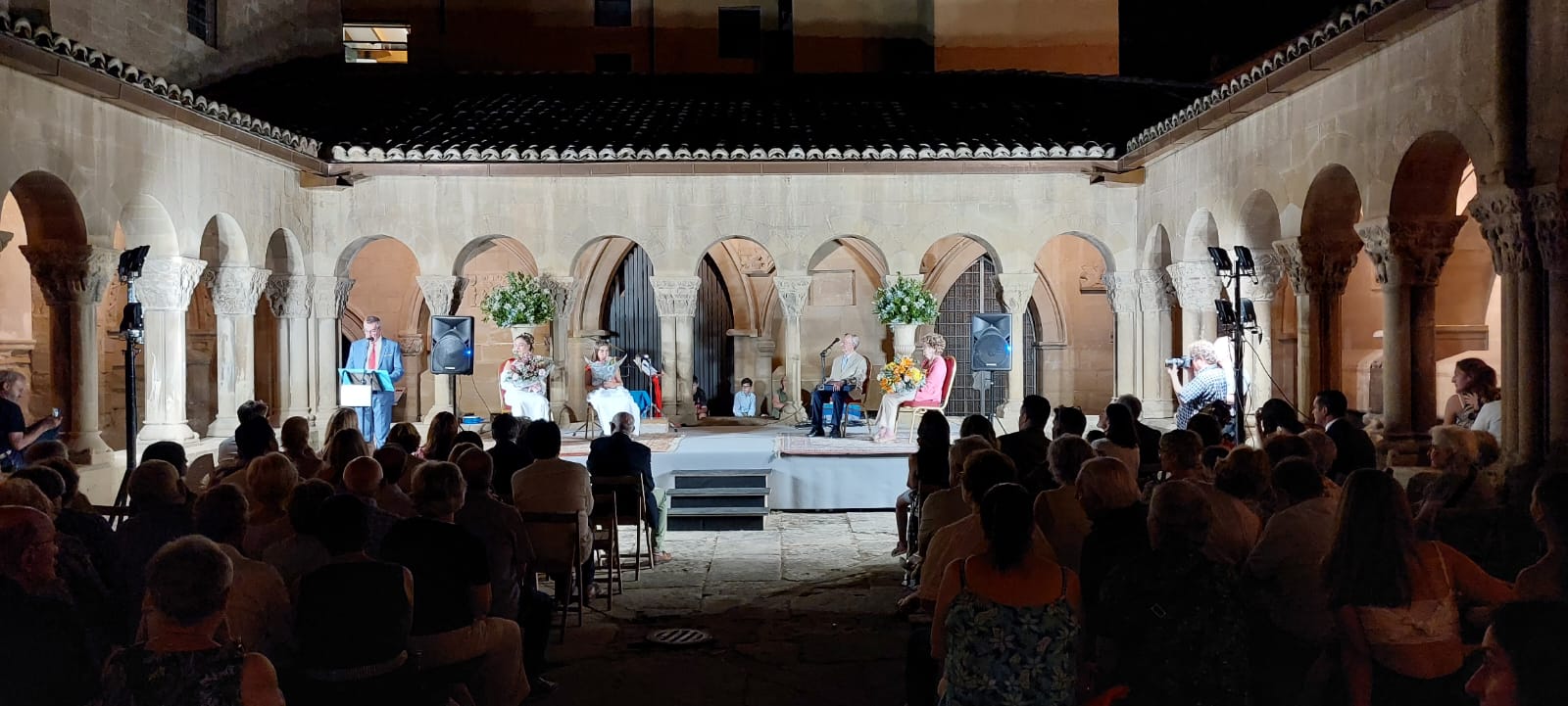 Ceremonia de arranque de las fiestas del Casco Viejo de Huesca. Foto Javier García Antón