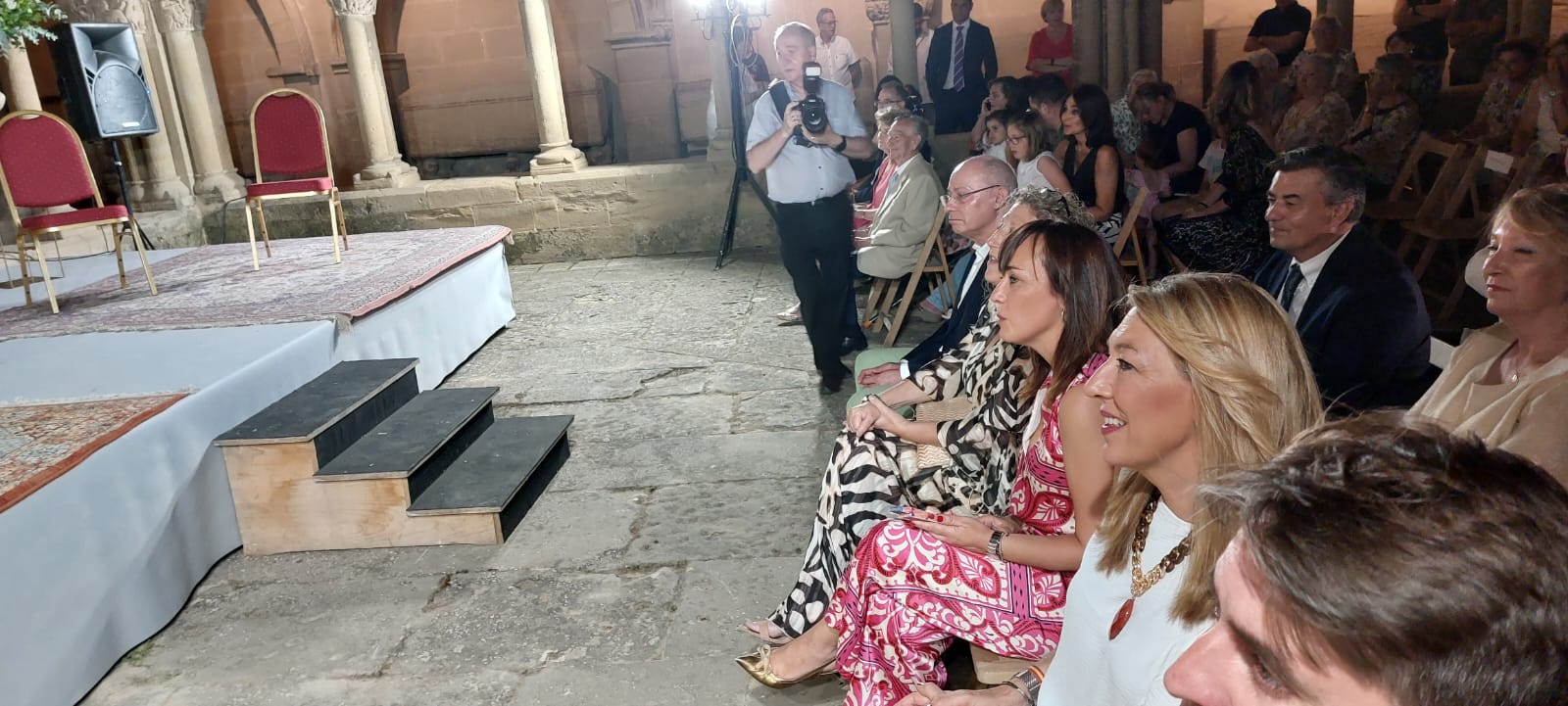 Ceremonia de arranque de las fiestas del Casco Viejo de Huesca. Foto Javier García Antón