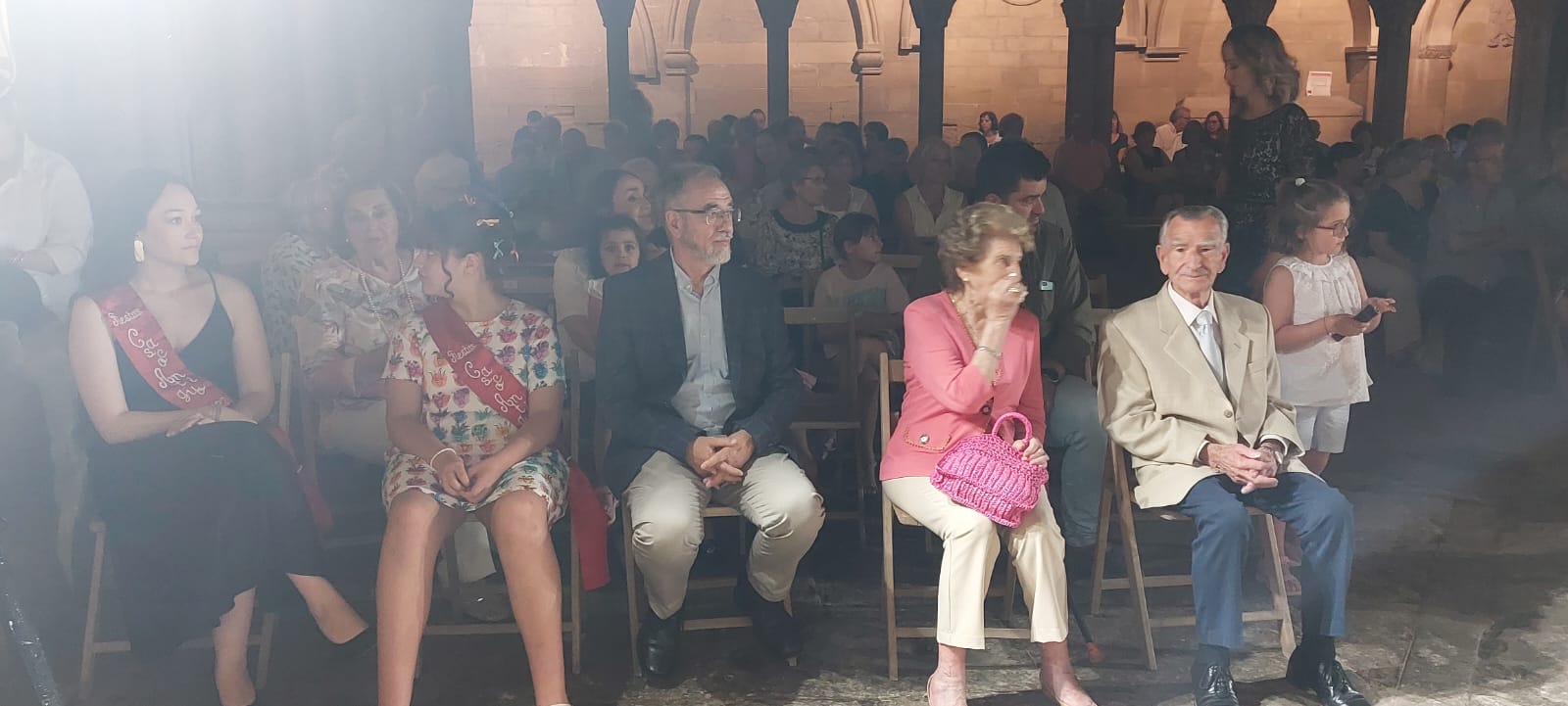 Ceremonia de arranque de las fiestas del Casco Viejo de Huesca. Foto Javier García Antón