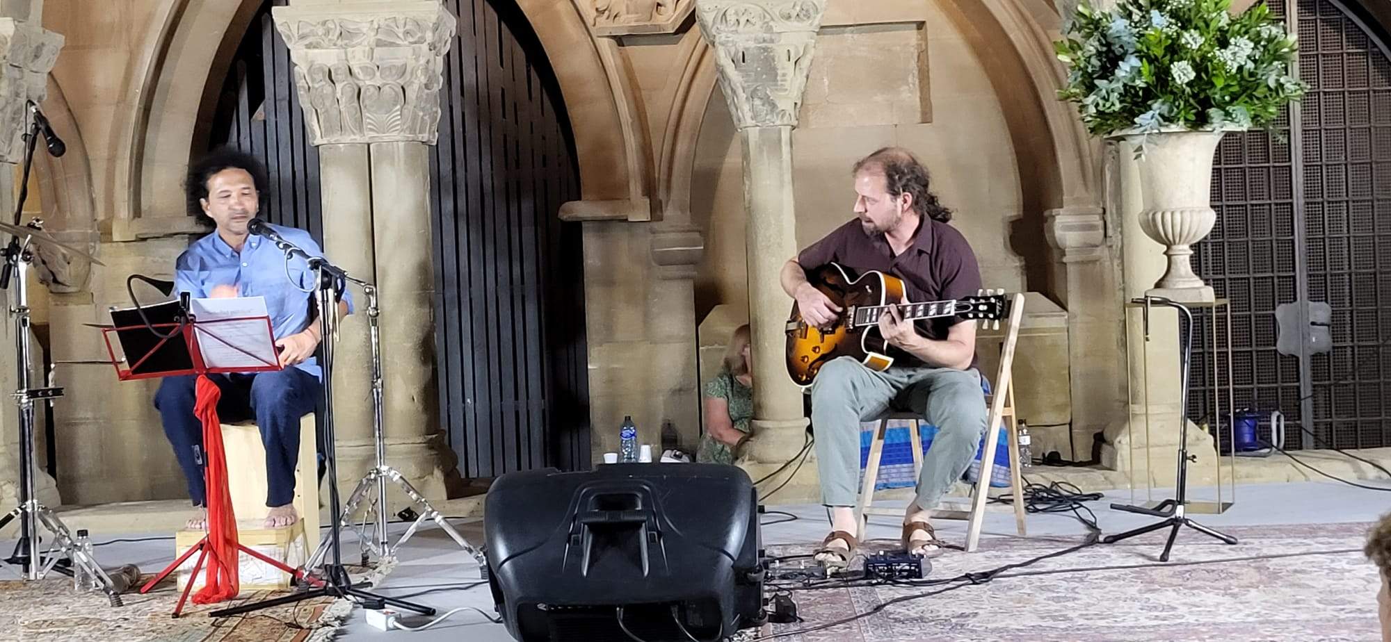 Ceremonia de arranque de las fiestas del Casco Viejo de Huesca. Foto Javier García Antón
