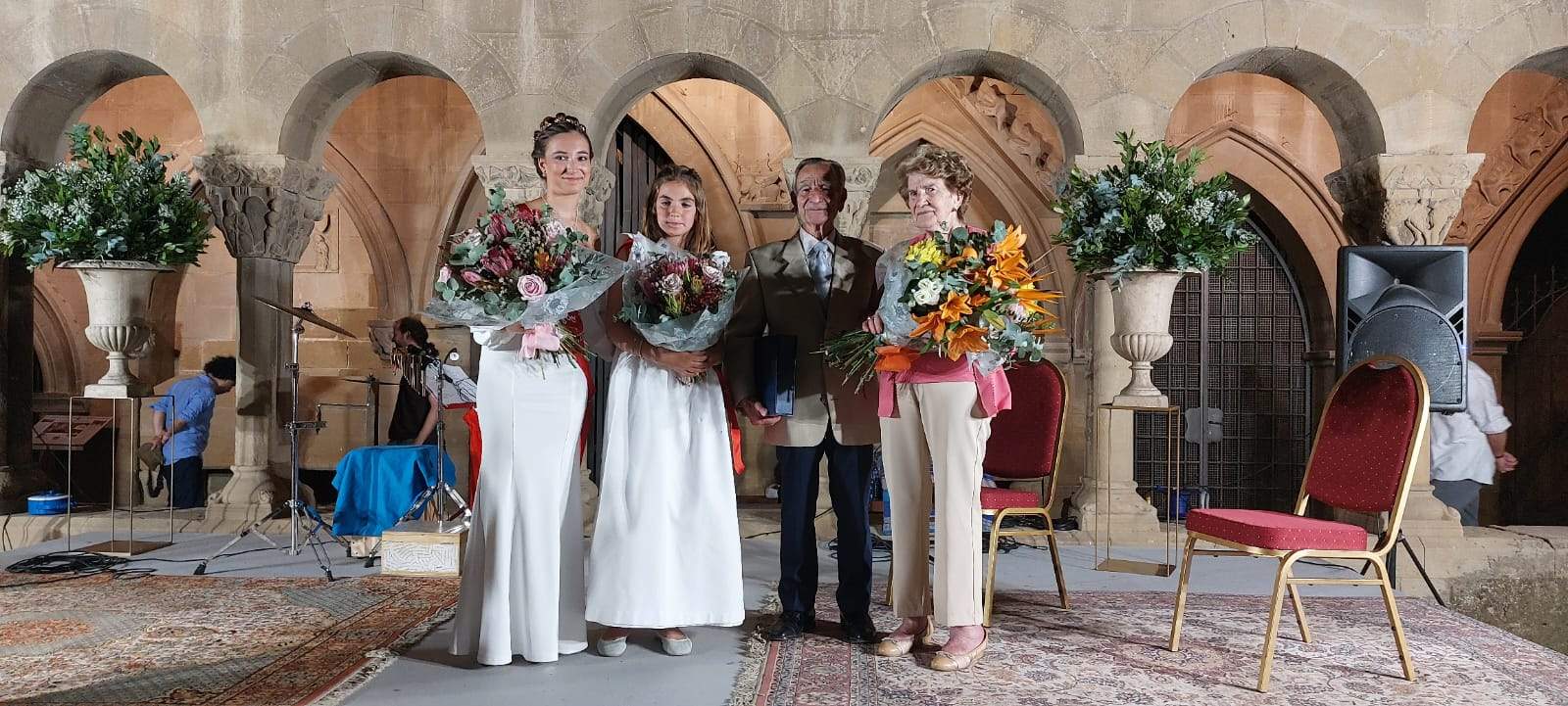 Ceremonia de arranque de las fiestas del Casco Viejo de Huesca el año pasado. Foto Javier García Antón