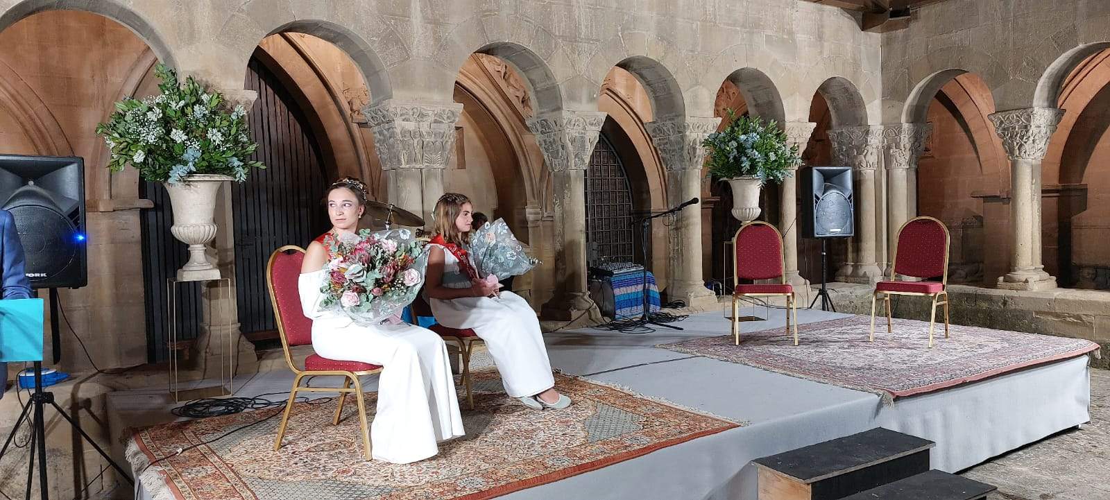 Ceremonia de arranque de las fiestas del Casco Viejo de Huesca. Foto Javier García Antón