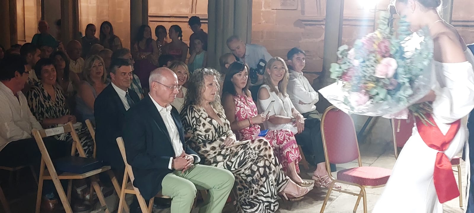 Ceremonia de arranque de las fiestas del Casco Viejo de Huesca el año pasado. Foto Javier García Antón