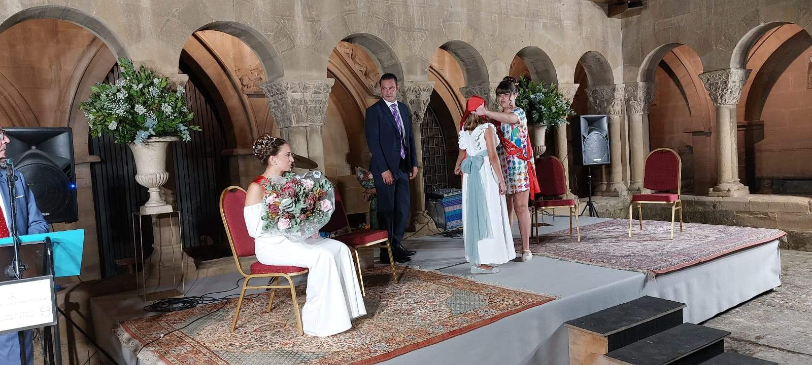 Ceremonia de arranque de las fiestas del Casco Viejo de Huesca. Foto Javier García Antón