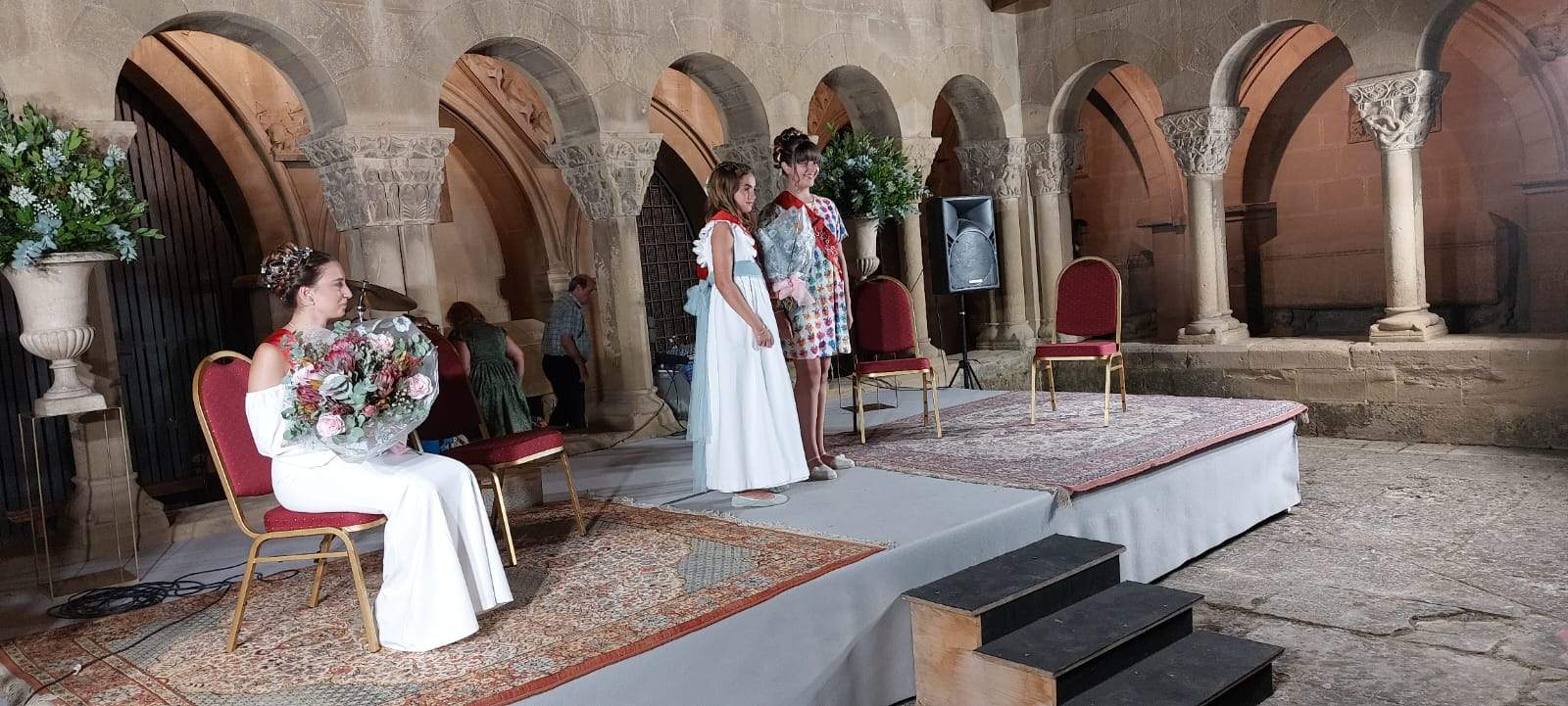 Ceremonia de arranque de las fiestas del Casco Viejo de Huesca. Foto Javier García Antón