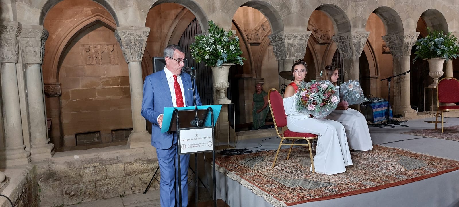 Ceremonia de arranque de las fiestas del Casco Viejo de Huesca. Foto Javier García Antón
