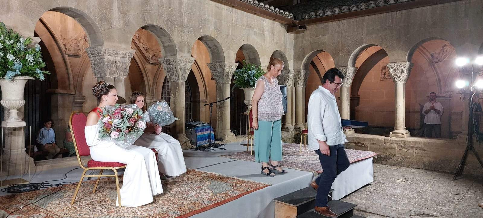 Ceremonia de arranque de las fiestas del Casco Viejo de Huesca. Foto Javier García Antón