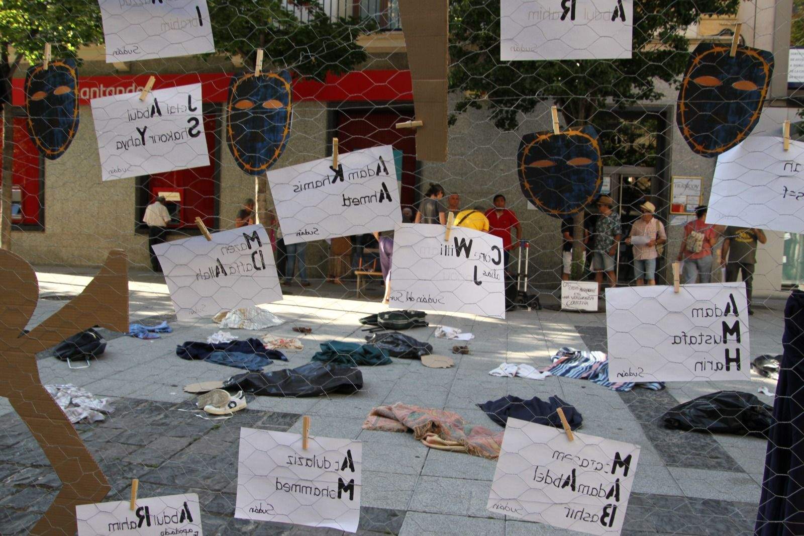Aniversario de la masacre de Melilla: Huesca no olvida. Foto Carlos Neofato