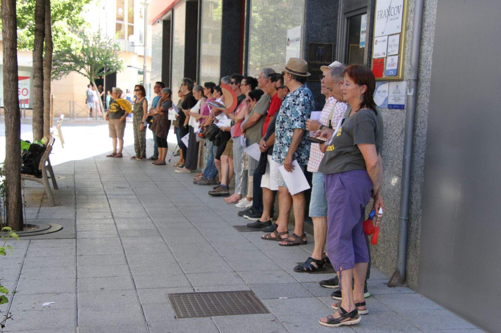 Aniversario de la masacre de Melilla: Huesca no olvida. Foto Carlos Neofato