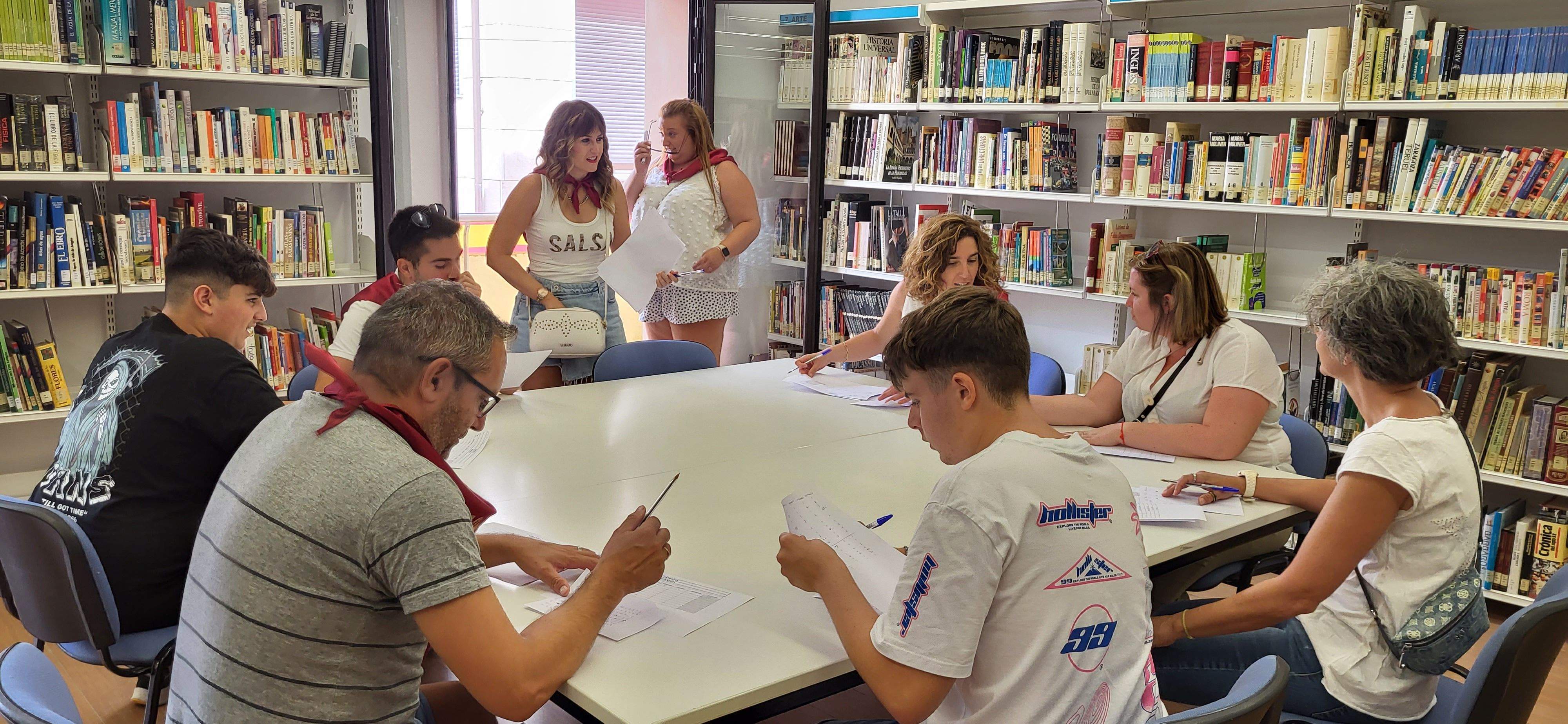 Cabalgata por las calles de Almudévar. Foto: Mercedes Manterola