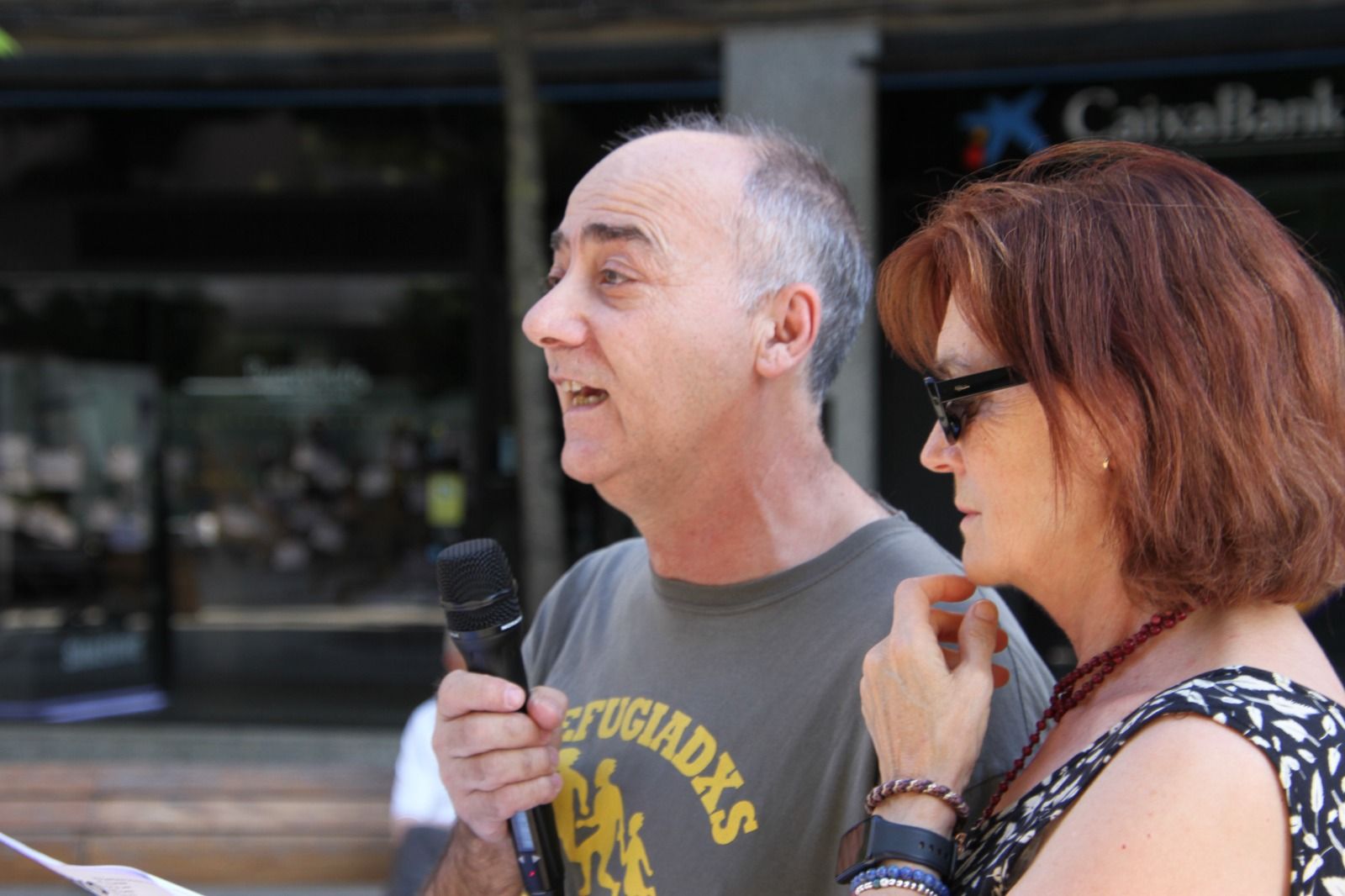 Aniversario de la masacre de Melilla: Huesca no olvida. Foto Carlos Neofato