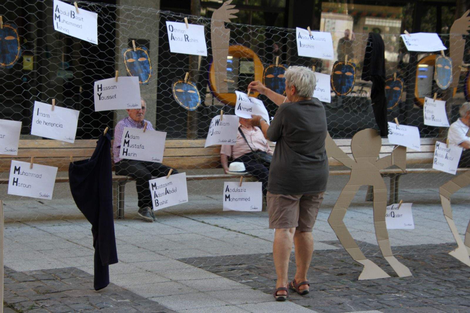 Aniversario de la masacre de Melilla: Huesca no olvida. Foto Carlos Neofato