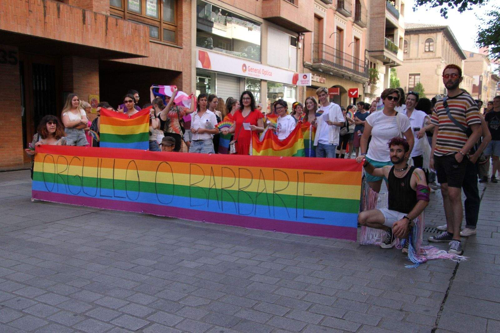 Orgullo 2023 en Huesca. Foto Carlos Neofato