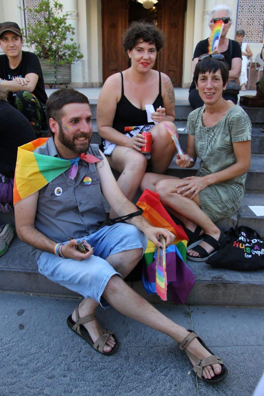 Orgullo 2023 en Huesca. Foto Carlos Neofato