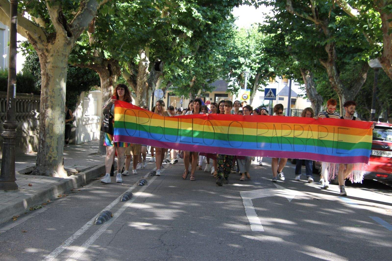 Orgullo 2023 en Huesca. Foto Carlos Neofato