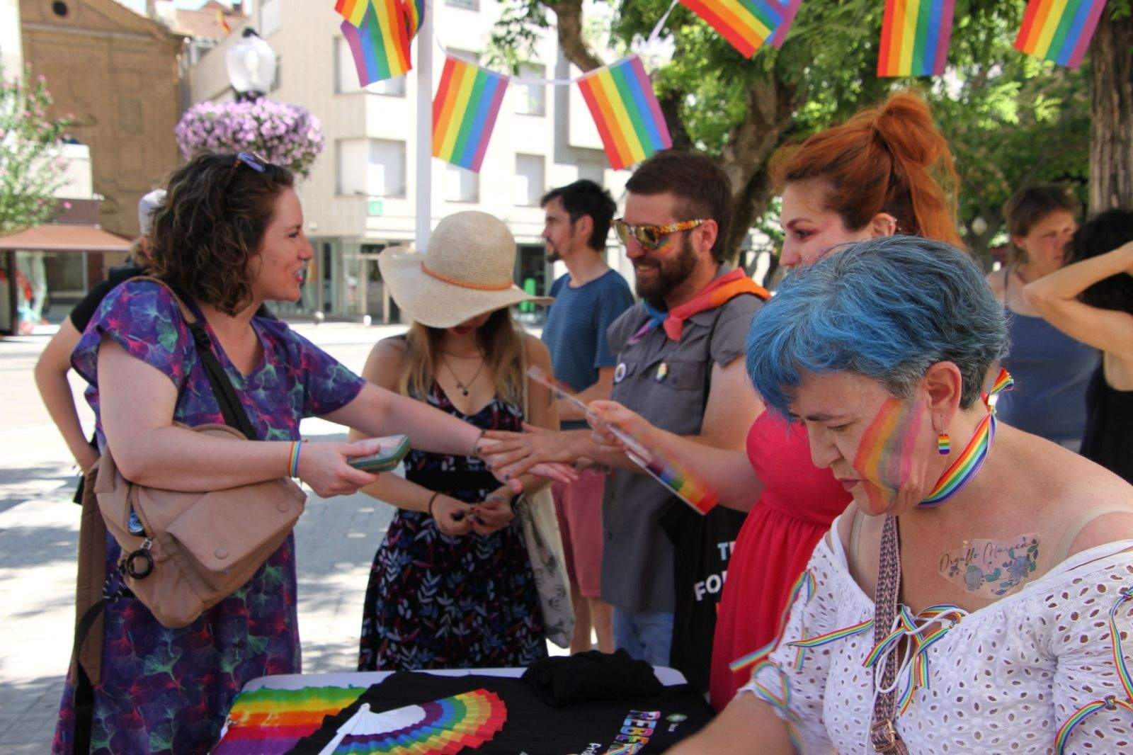 Orgullo 2023 en Huesca. Foto Carlos Neofato