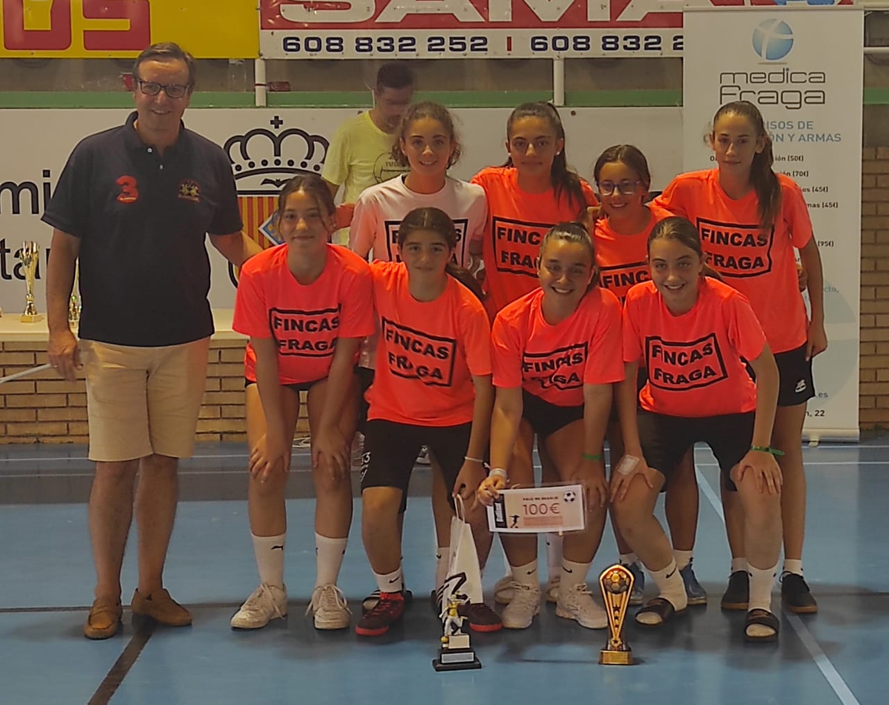 Fincas Fraga, subcampeón femenino