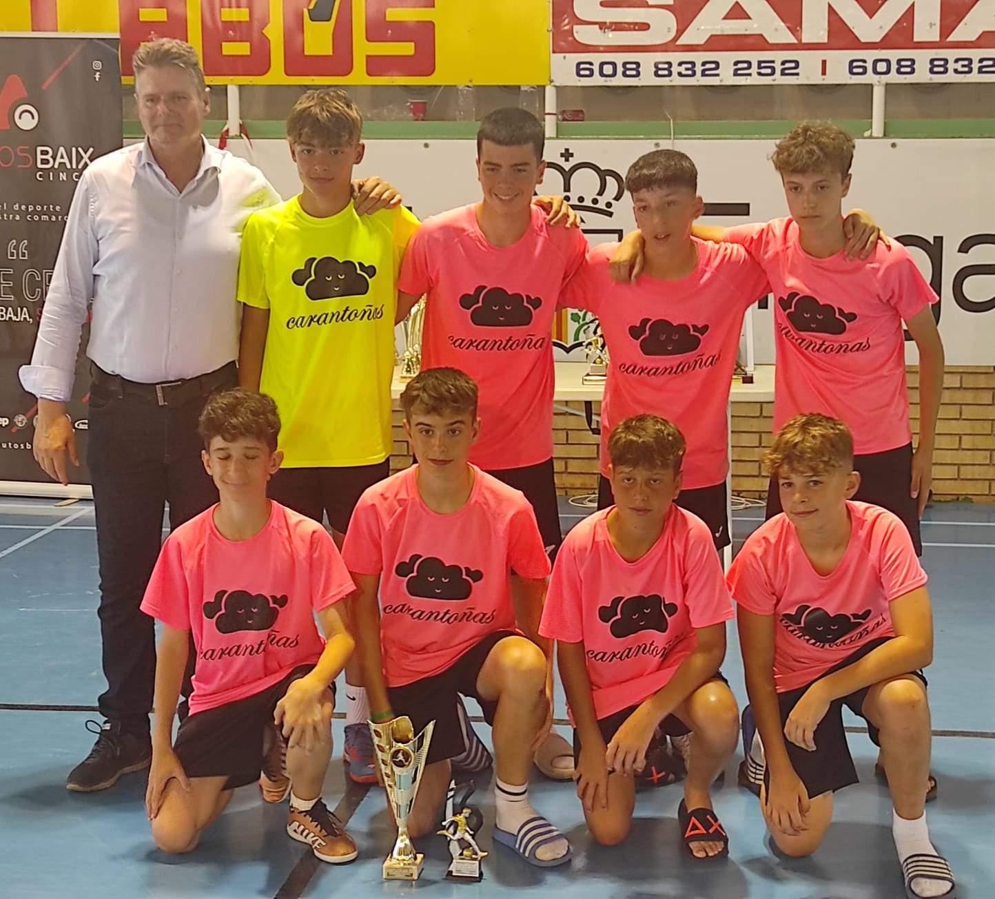 Carantoñas, campeón infantil