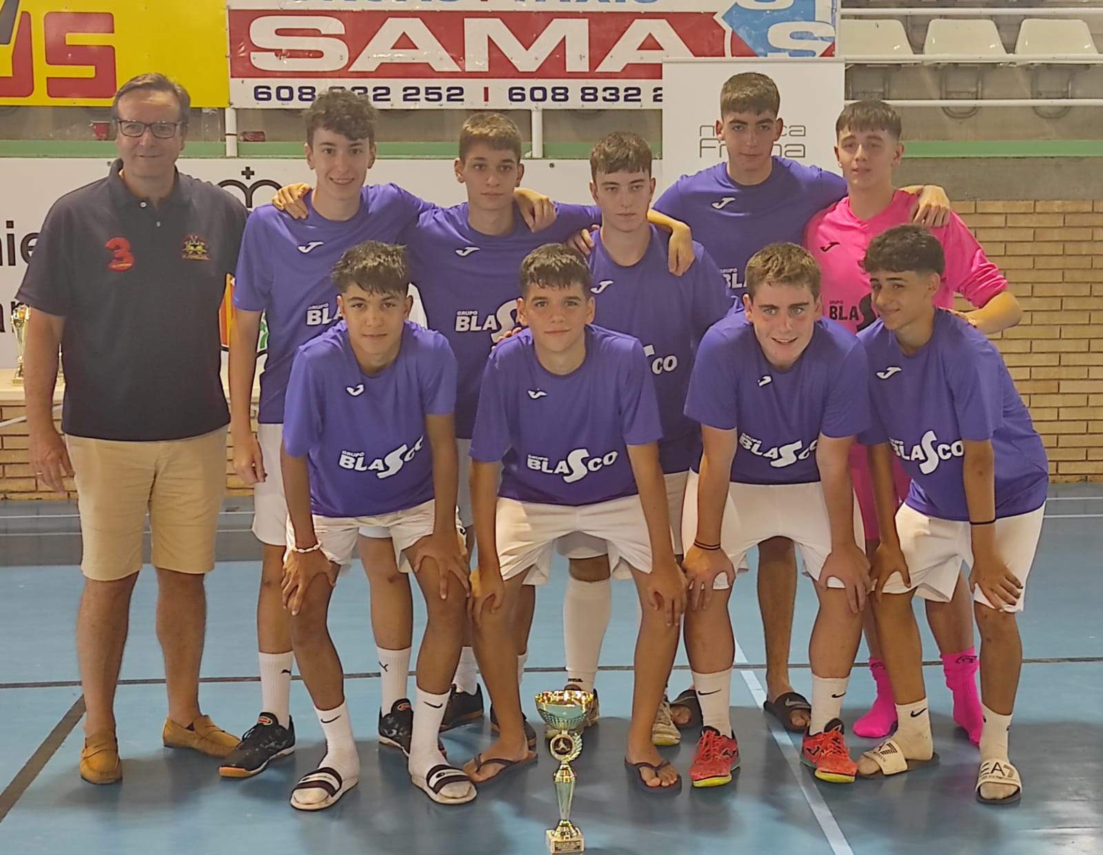 Grupo Blasco, subcampeón cadete