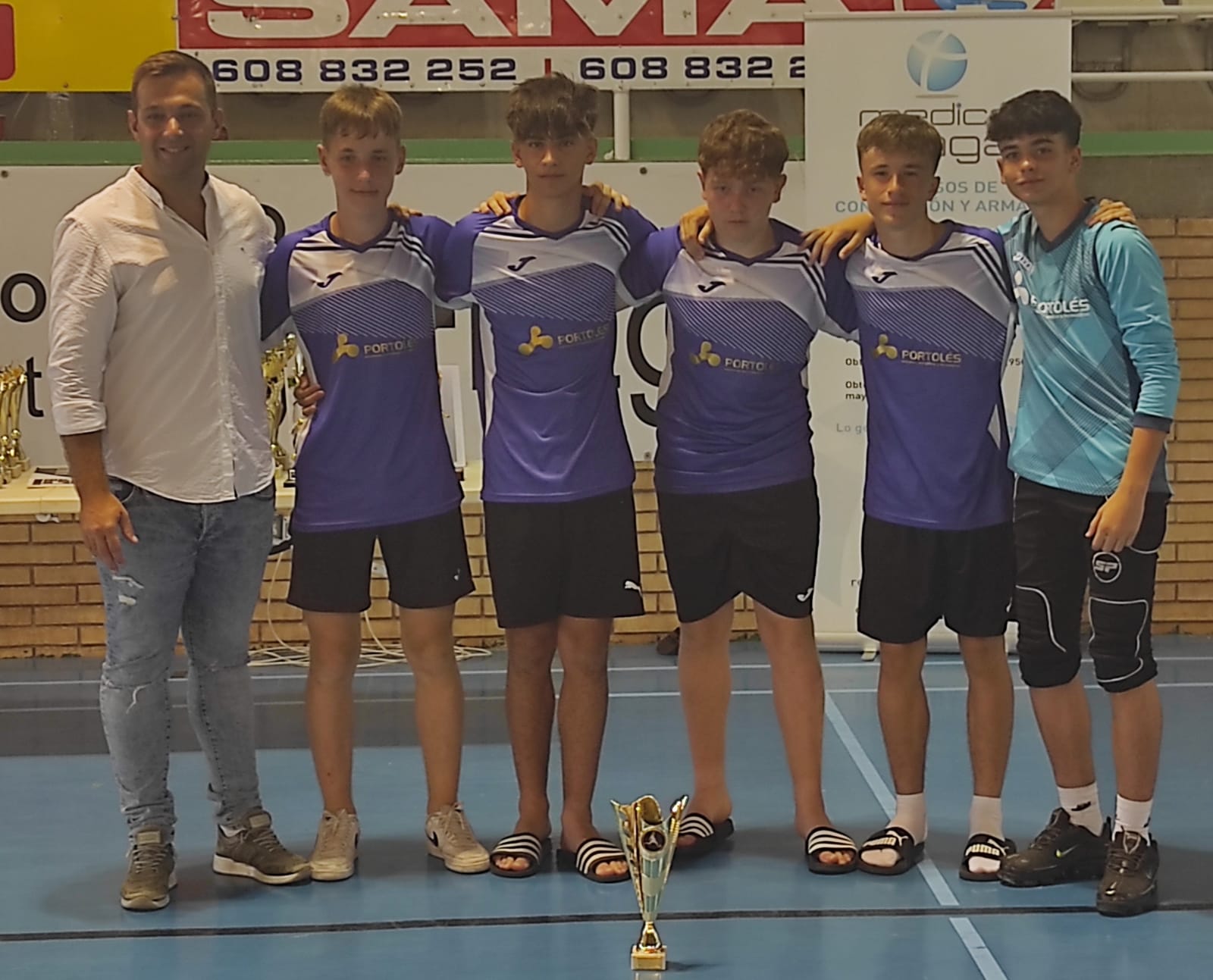 ME Portolés, subcampeón infantil