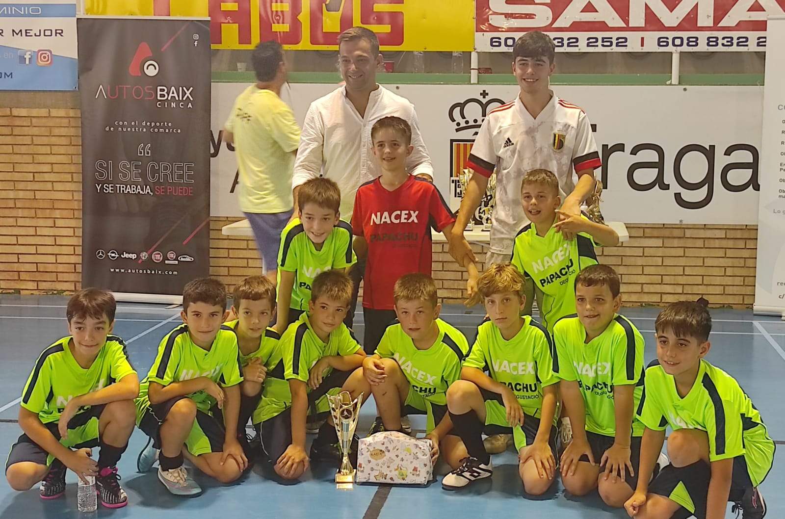 Nacex Papachu, campeón benjamín