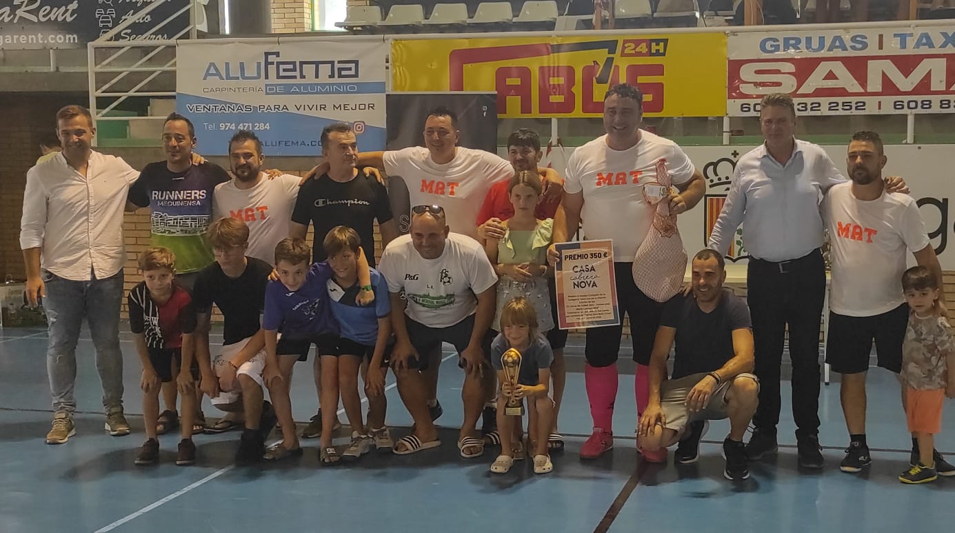 Newton, campeón de veteranos