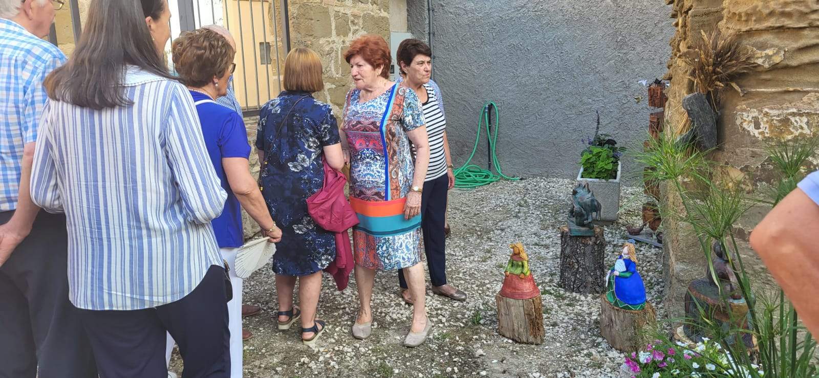 Exposición de artesanos del Casco Viejo en La Malena. Foto J.G.A.